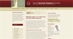 Desktop Screenshot of dysphonia.org